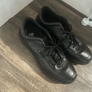 Black USPS postal sneakers size 11 Wide SR/USA certified.